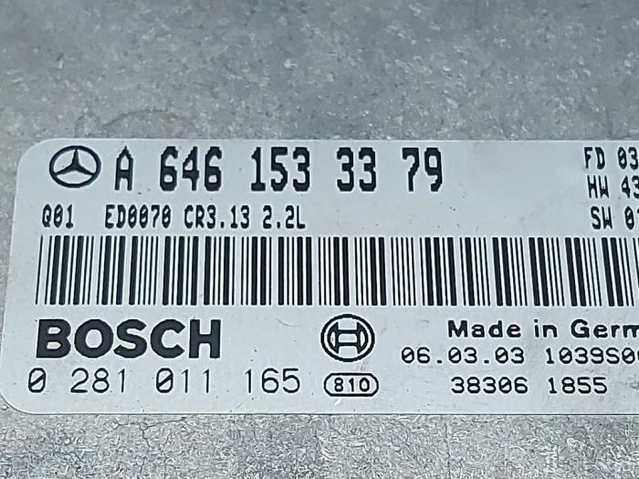 Ordenador de gestión de motor Mercedes C-Klasse