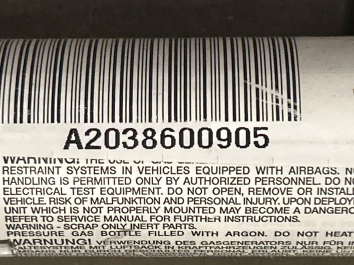 Airbag Himmel links Mercedes C-Klasse