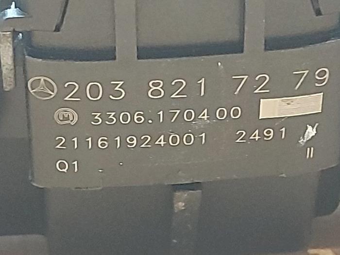 Panikbeleuchtung Schalter Mercedes C-Klasse