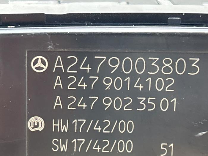 Control de ordenador abordo Mercedes A-Klasse