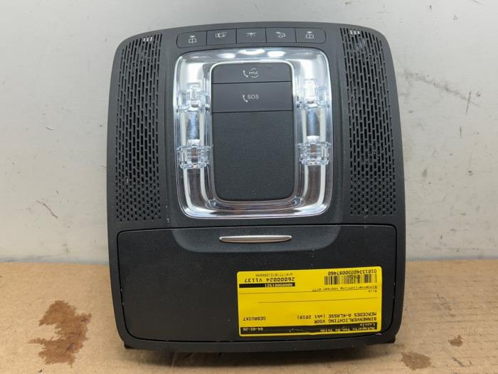 Interior lighting, front Mercedes A-Klasse