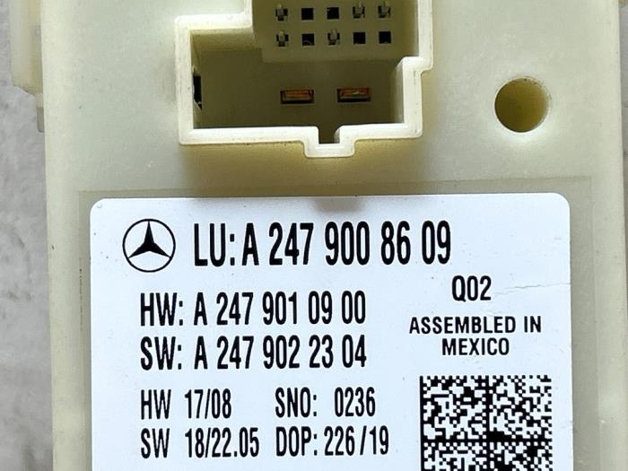 Module passage hayon Mercedes GLB-Klasse