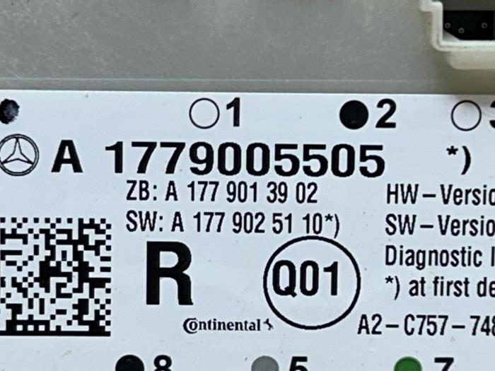 Central door locking module Mercedes GLB-Klasse