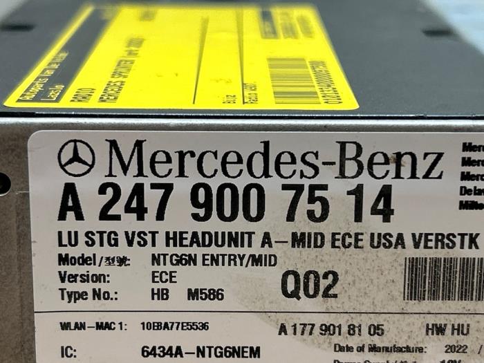 Radio Mercedes Sprinter