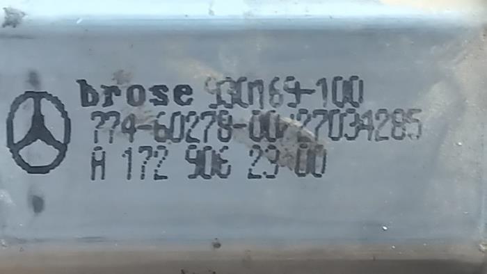 Ventanilla adicional de 2 puertas izquierda detrás Mercedes SLK