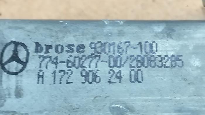 Vitre supplémentaire 2portes arrière droite Mercedes SLK