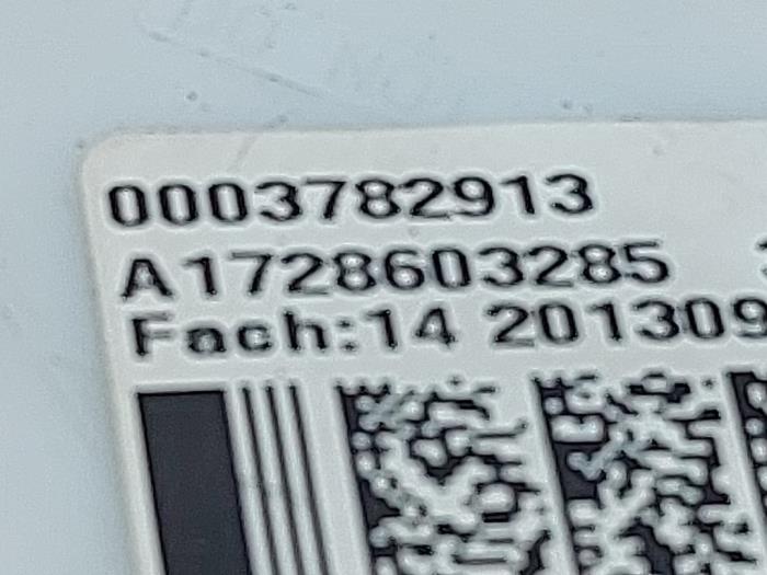 Cinturón de seguridad derecha delante Mercedes SLK