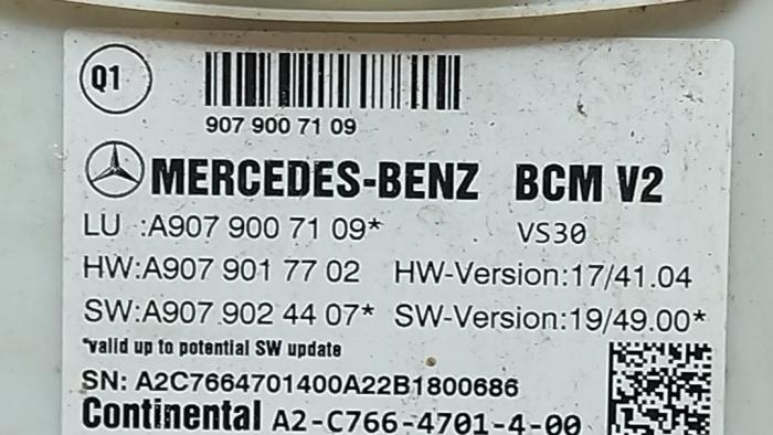 Module confort Mercedes Sprinter