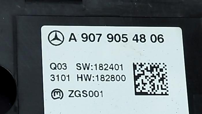Panneau de commandes chauffage Mercedes Sprinter