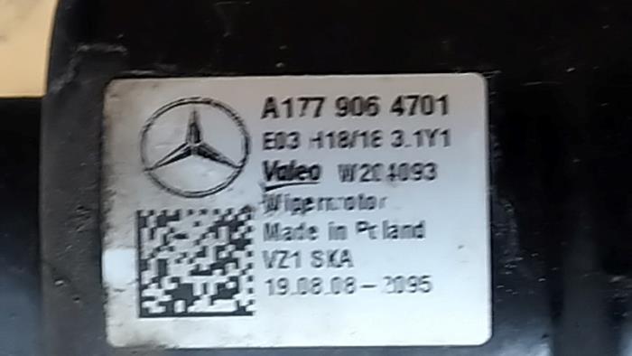 Silnik i mechanizm wycieraczki Mercedes CLA
