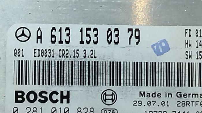Serrure de contact + ordinateur Mercedes S-Klasse
