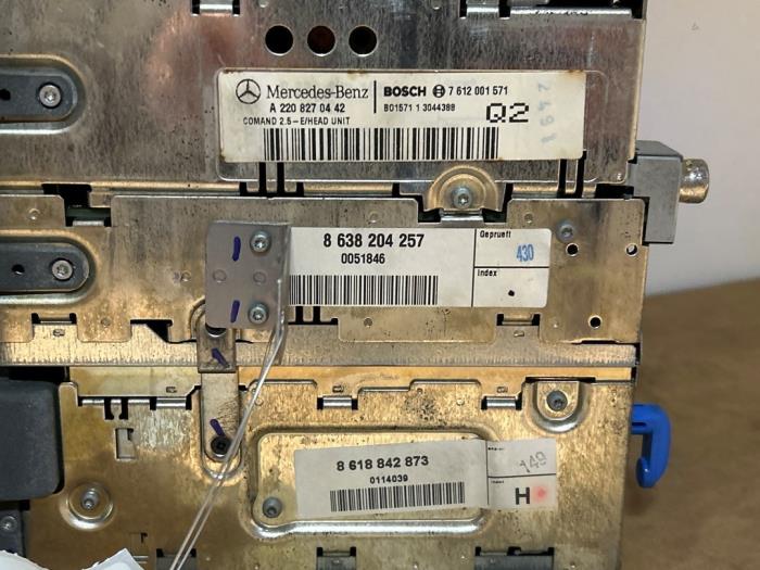 Radio amplifier Mercedes S-Klasse