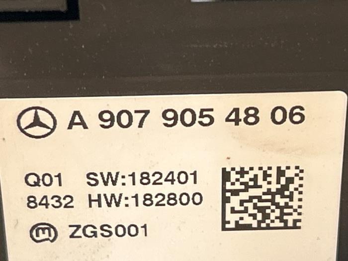 Panneau de commandes chauffage Mercedes Sprinter