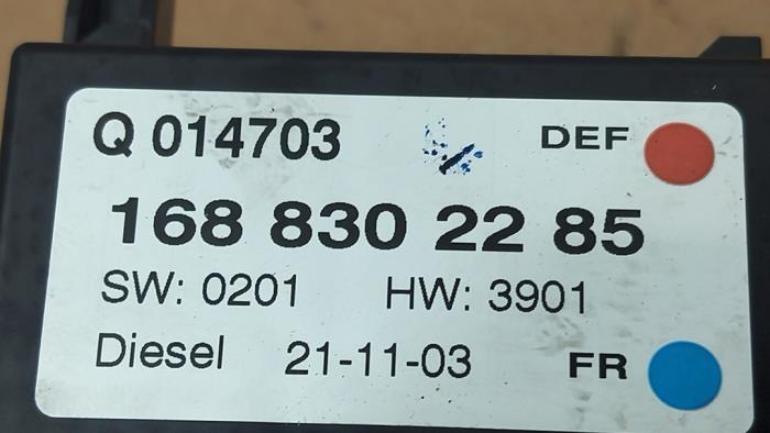 Panel de control de calefacción Mercedes A-Klasse