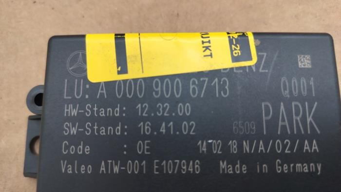 Ordinateur aide au stationnement Mercedes A-Klasse