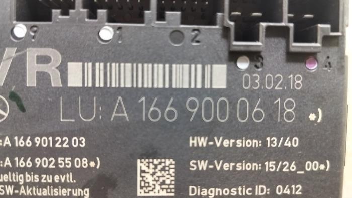 Centrale Deurvergrendelings Module Mercedes ML-Klasse