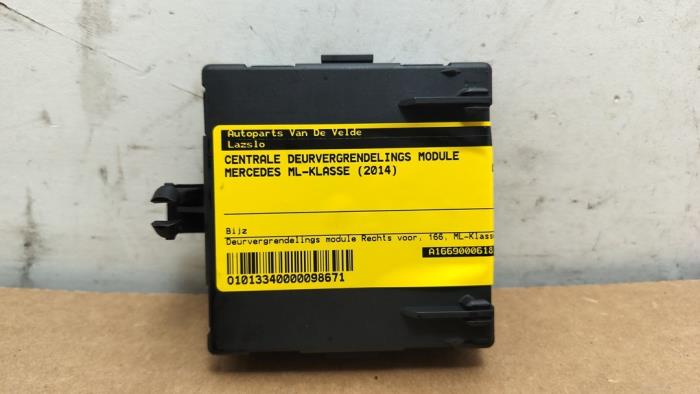 Centrale Deurvergrendelings Module Mercedes ML-Klasse