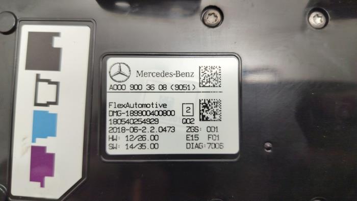 Interior lighting, front Mercedes A-Klasse