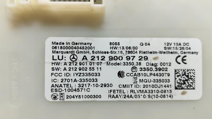 Entrada sin llave-Antenne Mercedes C-Klasse