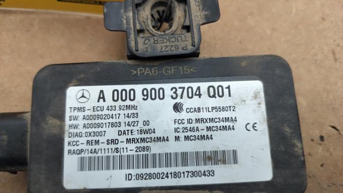 Tyre pressure module Mercedes A-Klasse