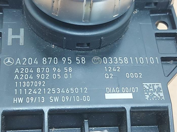 Commande ordinateur de bord Mercedes C-Klasse