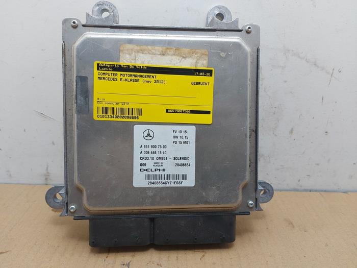 Steuergerät Motormanagement Mercedes E-Klasse