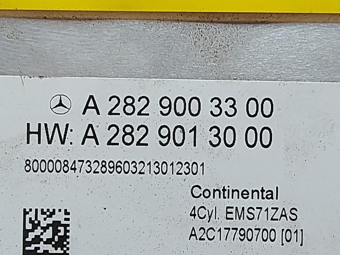 Steuergerät Motormanagement Mercedes A-Klasse
