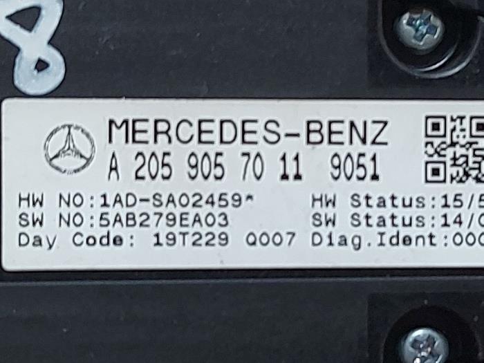 Interruptor de ventanilla eléctrica Mercedes C-Klasse
