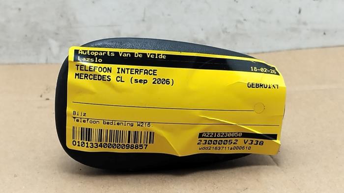 Interface téléphone Mercedes CL
