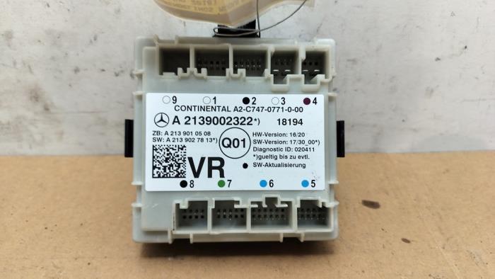 Module verrouillage central des portes Mercedes E-Klasse