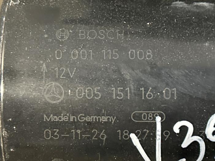 Startmotor Mercedes A-Klasse