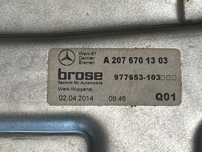 Mécanique vitre 2portes arrière gauche Mercedes E-Klasse