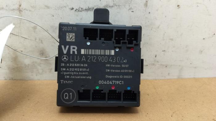 Module verrouillage central des portes Mercedes GLK-Klasse