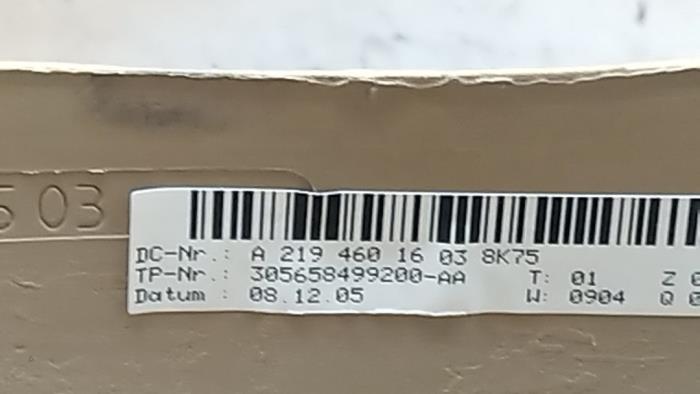 Steering wheel Mercedes E-Klasse