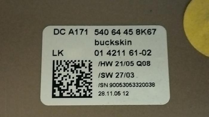 Przelacznik Combi kolumny kierownicy Mercedes E-Klasse