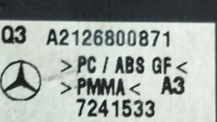 Bande décorative de tableau de bord Mercedes E-Klasse