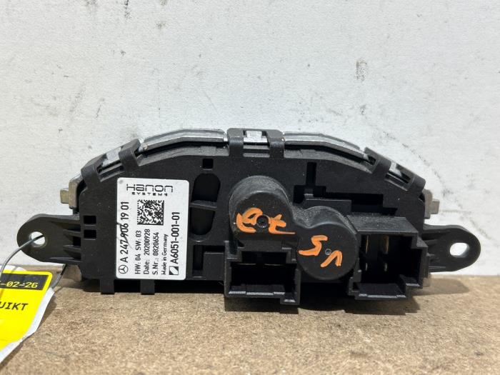 Heater resistor Mercedes B-Klasse