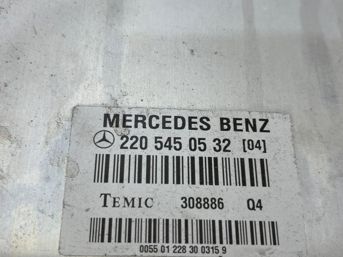Air suspension module Mercedes S-Klasse