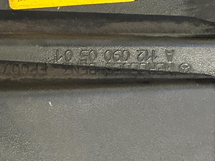 Couverture moteur Mercedes SLK