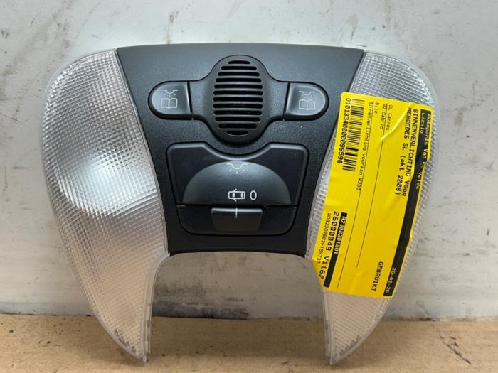 Interior lighting, front Mercedes SL