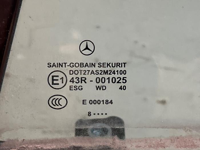 Ventanilla adicional de 2 puertas izquierda detrás Mercedes SL