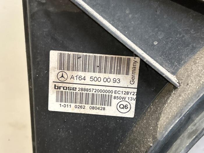 Motorkoeling ventilator Mercedes ML-Klasse