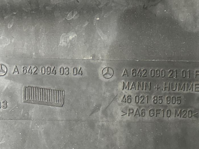 Cuerpo de filtro de aire Mercedes ML-Klasse