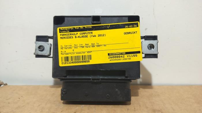 Ordenador asistencia de estacionamiento Mercedes B-Klasse