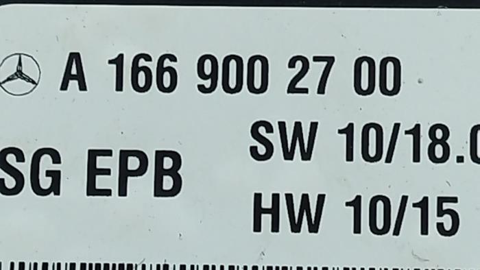 Ordenador asistencia de estacionamiento Mercedes B-Klasse