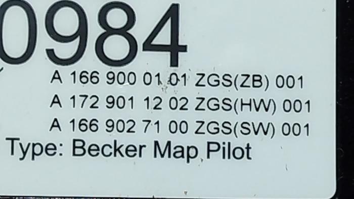 Navigation module Mercedes B-Klasse