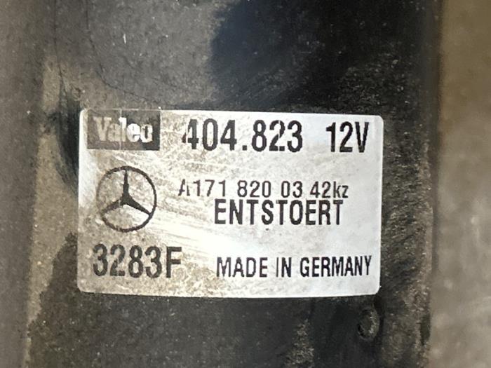 Ruitenwismotor+Mechaniek Mercedes SLK