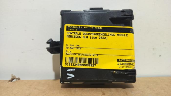 Centrale Deurvergrendelings Module Mercedes CLA