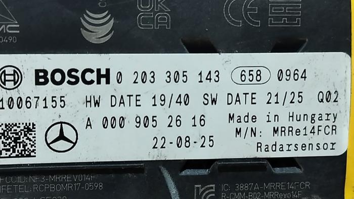Radarsensor Mercedes CLA