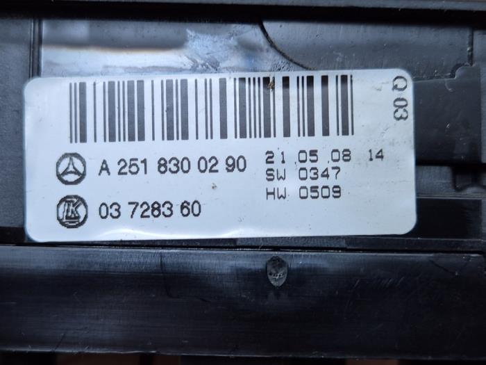 Interruptor combinado de ventanillas Mercedes ML-Klasse